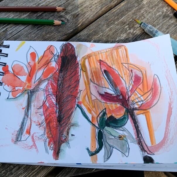 Atelier Dessiner au jardin, avec Béatrice Castoriano
