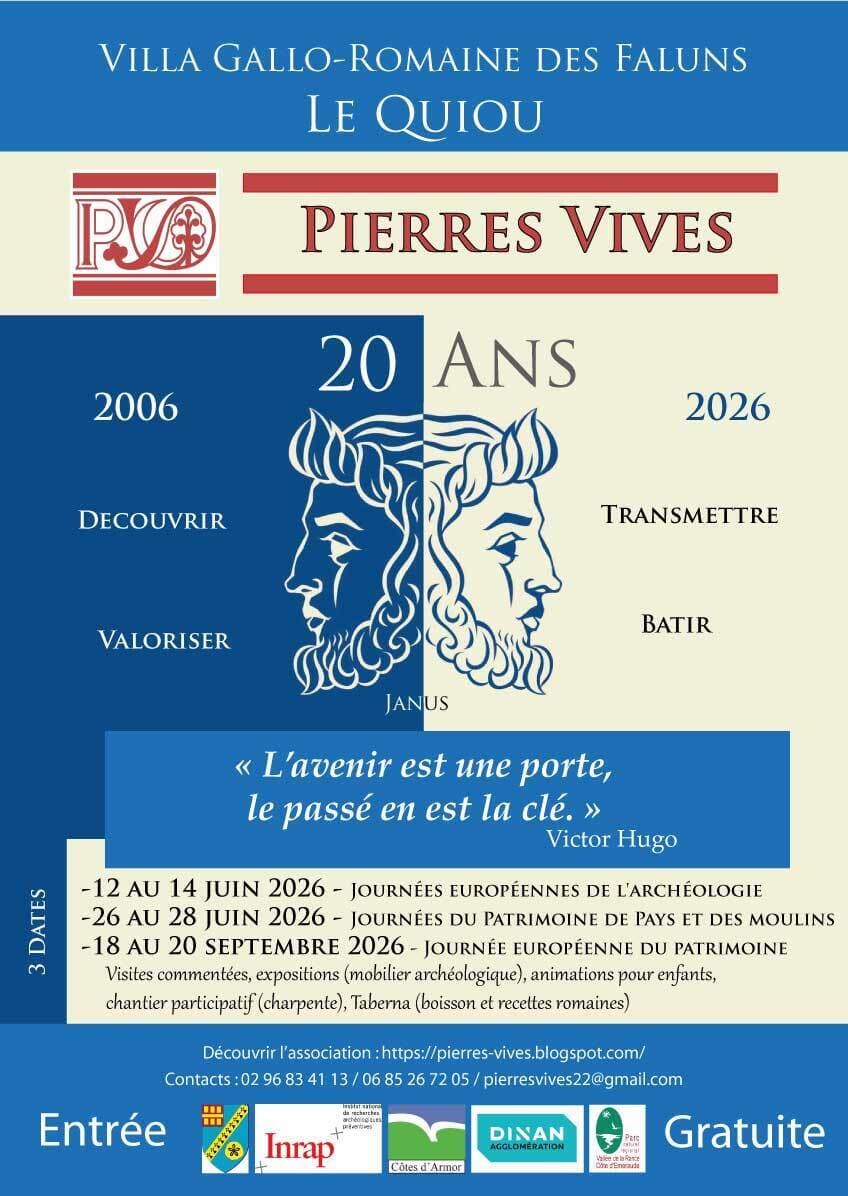 Venez fêter les 20 ans de Pierres Vives