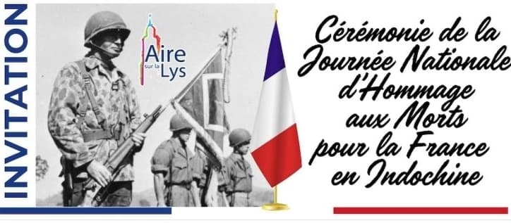 Cérémonie pour les anciens d'Indochine
