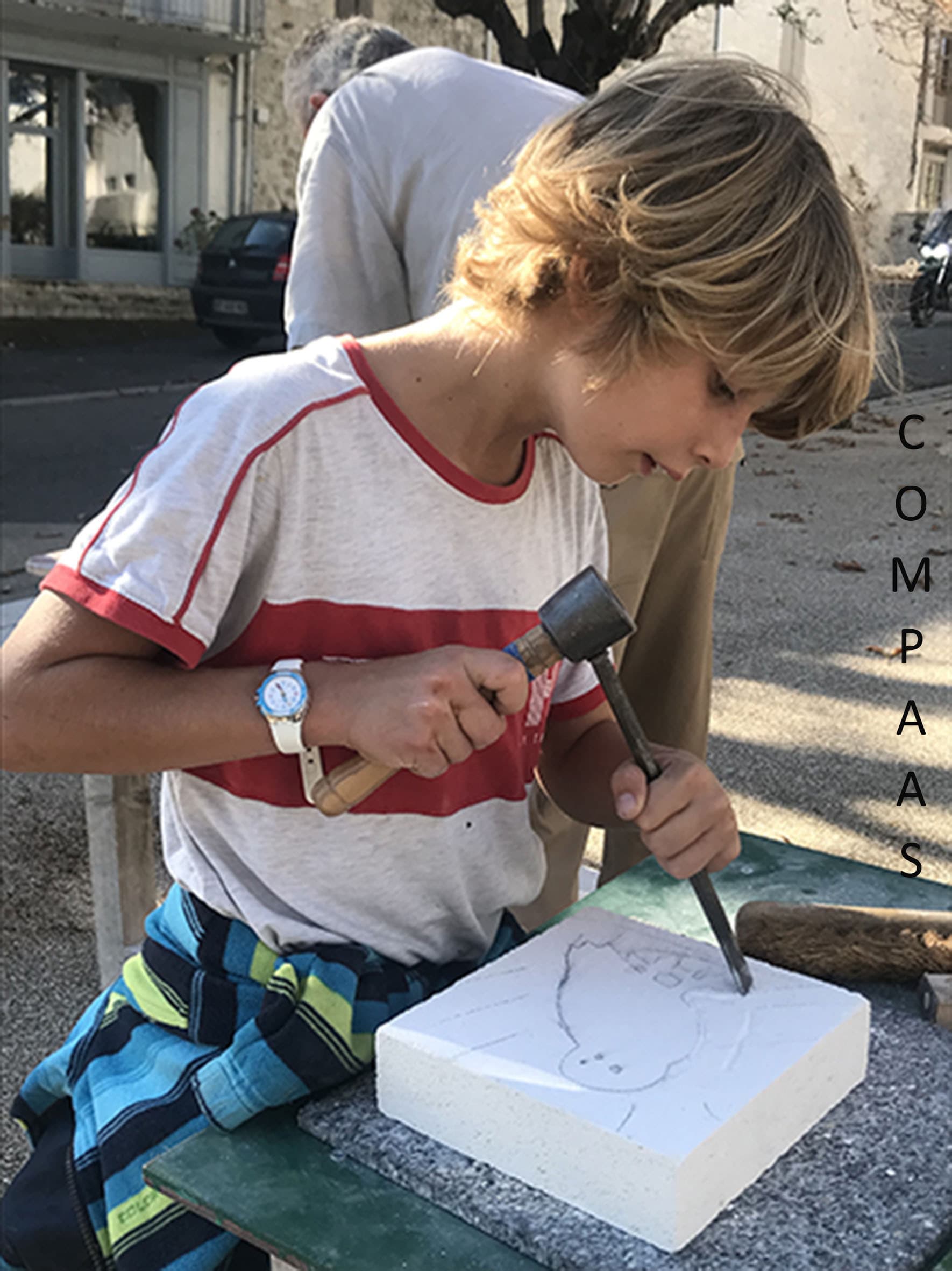 Atelier d'initiation à la taille de pierre