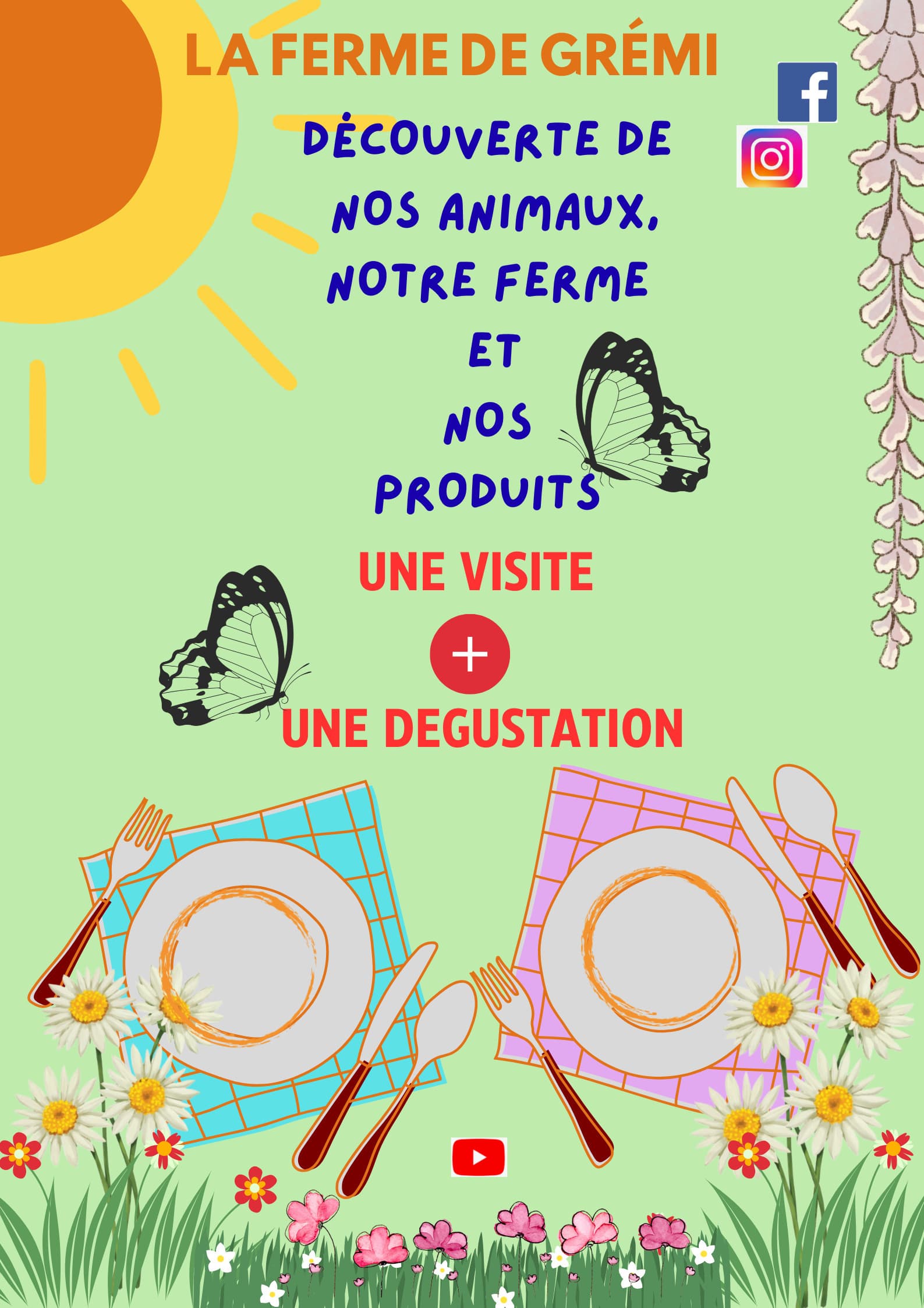 À la découverte de nos animaux et de nos produits de la ferme