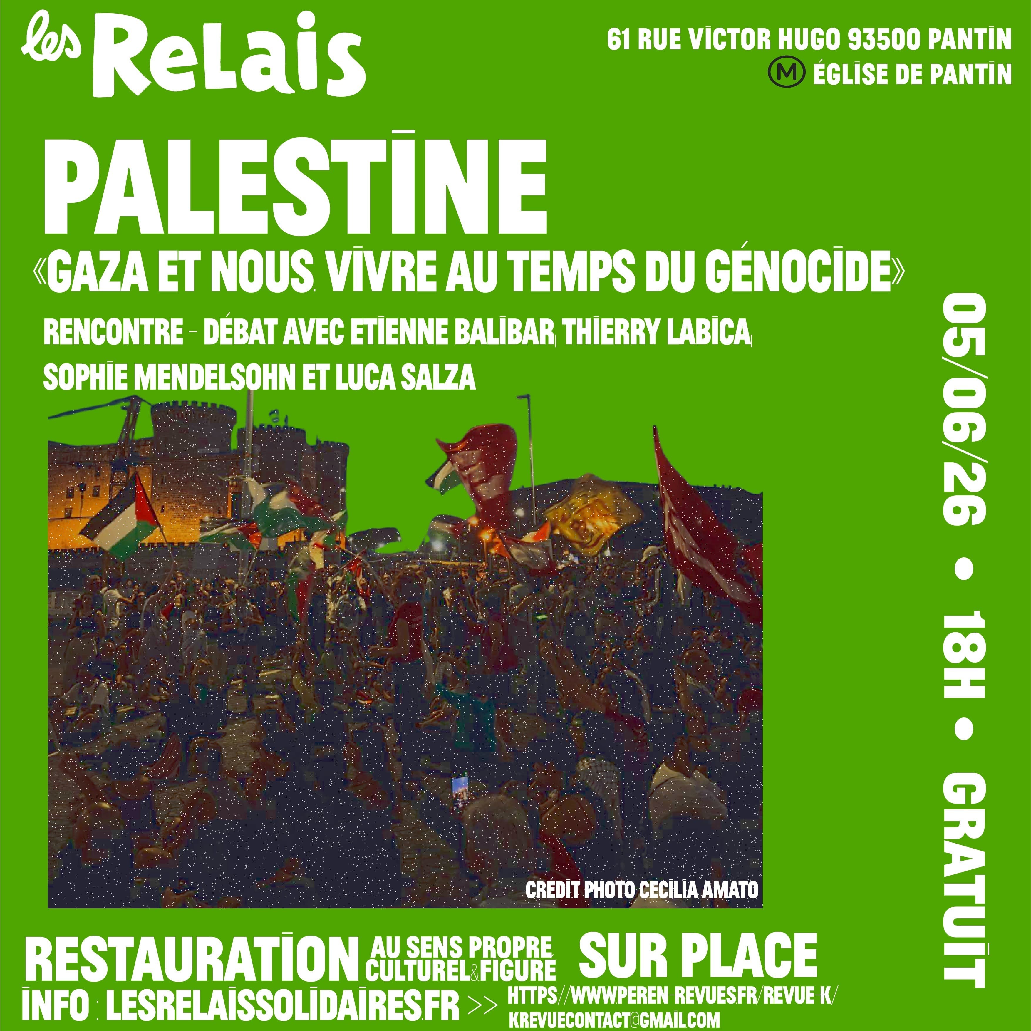 GAZA ET NOUS. VIVRE AU TEMPS DU GÉNOCIDE»