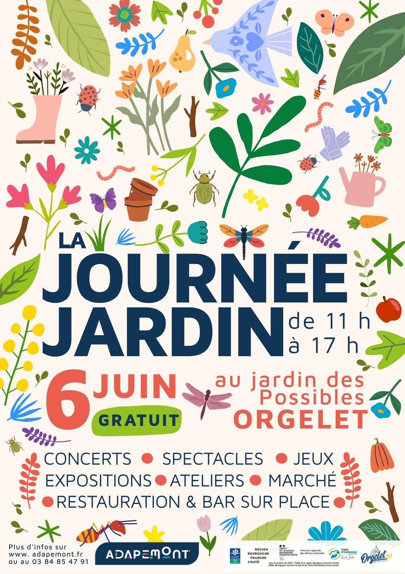 La Journée jardin à Orgelet