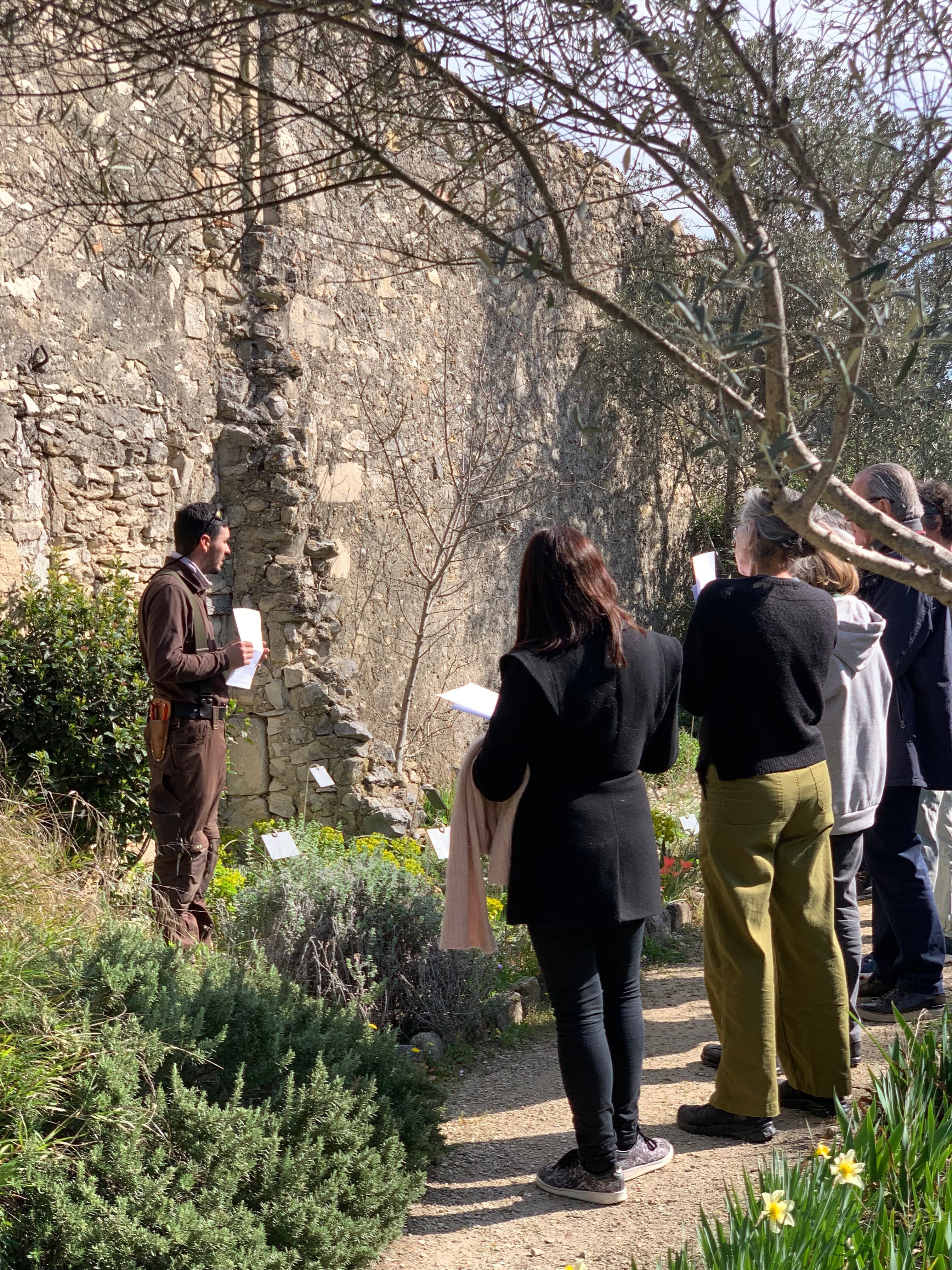 Visite guidée des jardins