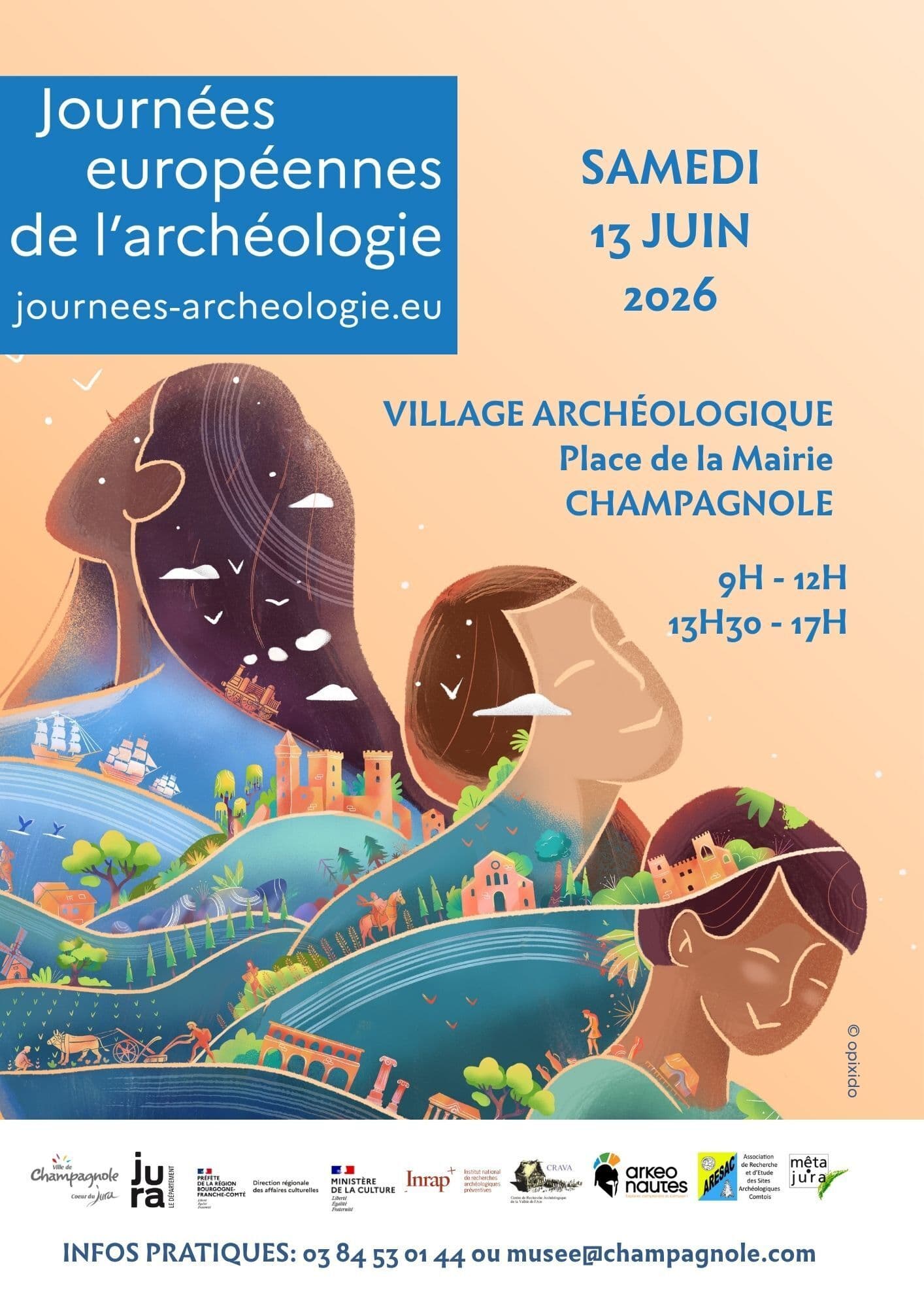 Village archéologique à Champagnole