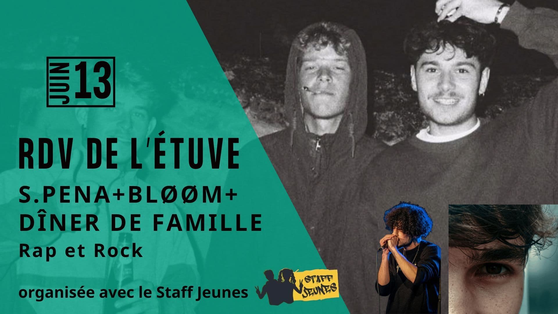Concerts Rap et Rock – Les RDV de l'Étuve (bar associatif)