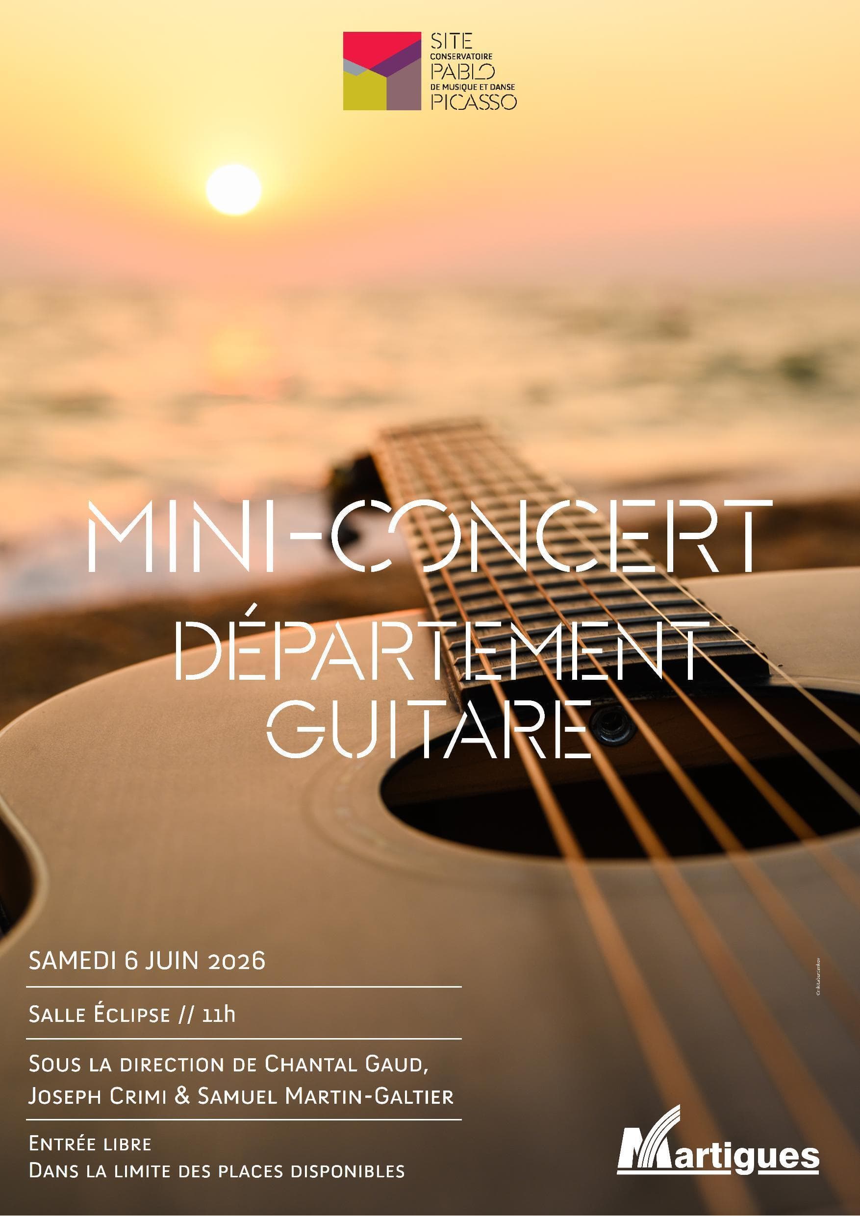 Mini concert Département Guitare