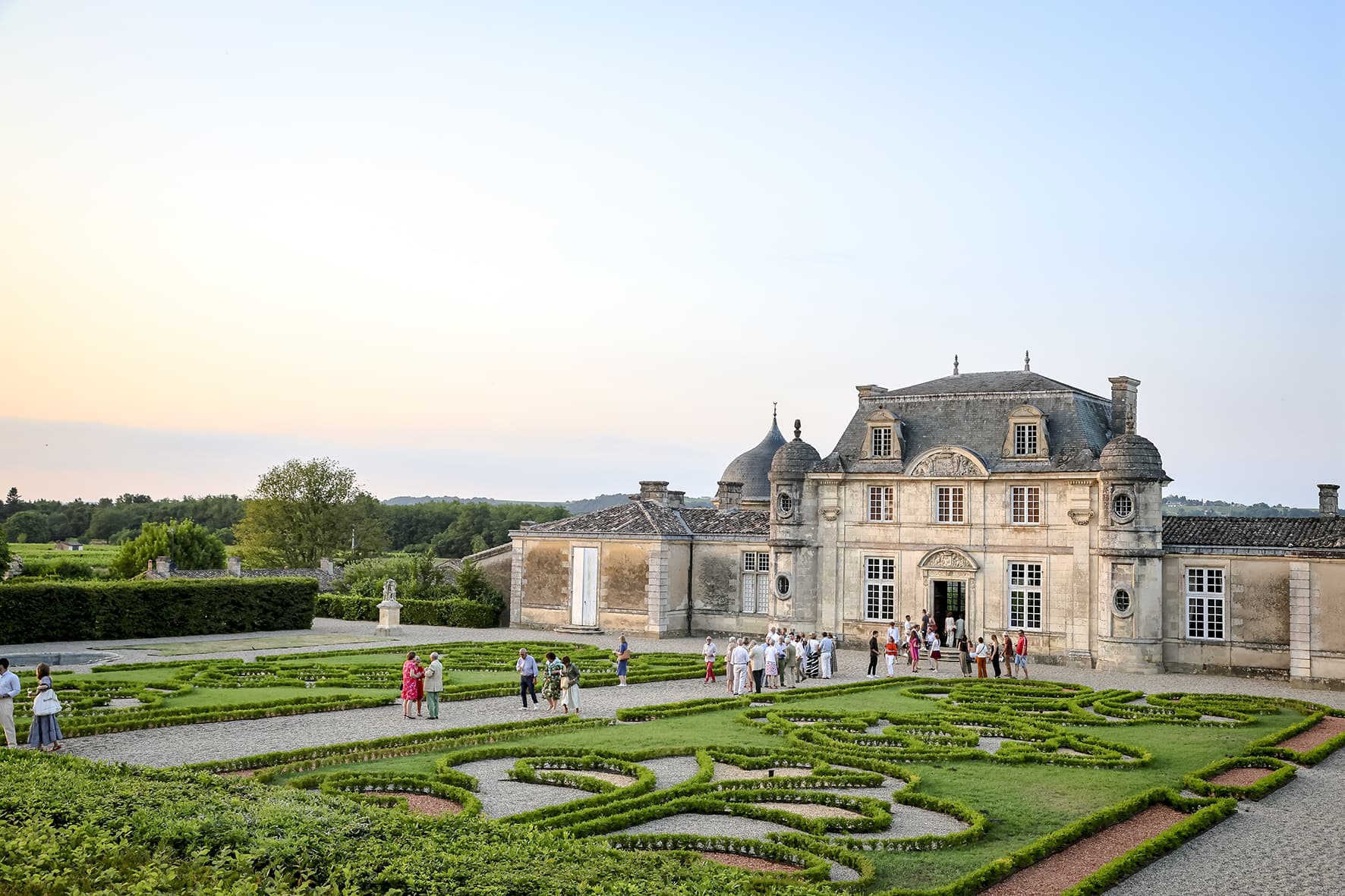 Visite des jardins de Malle
