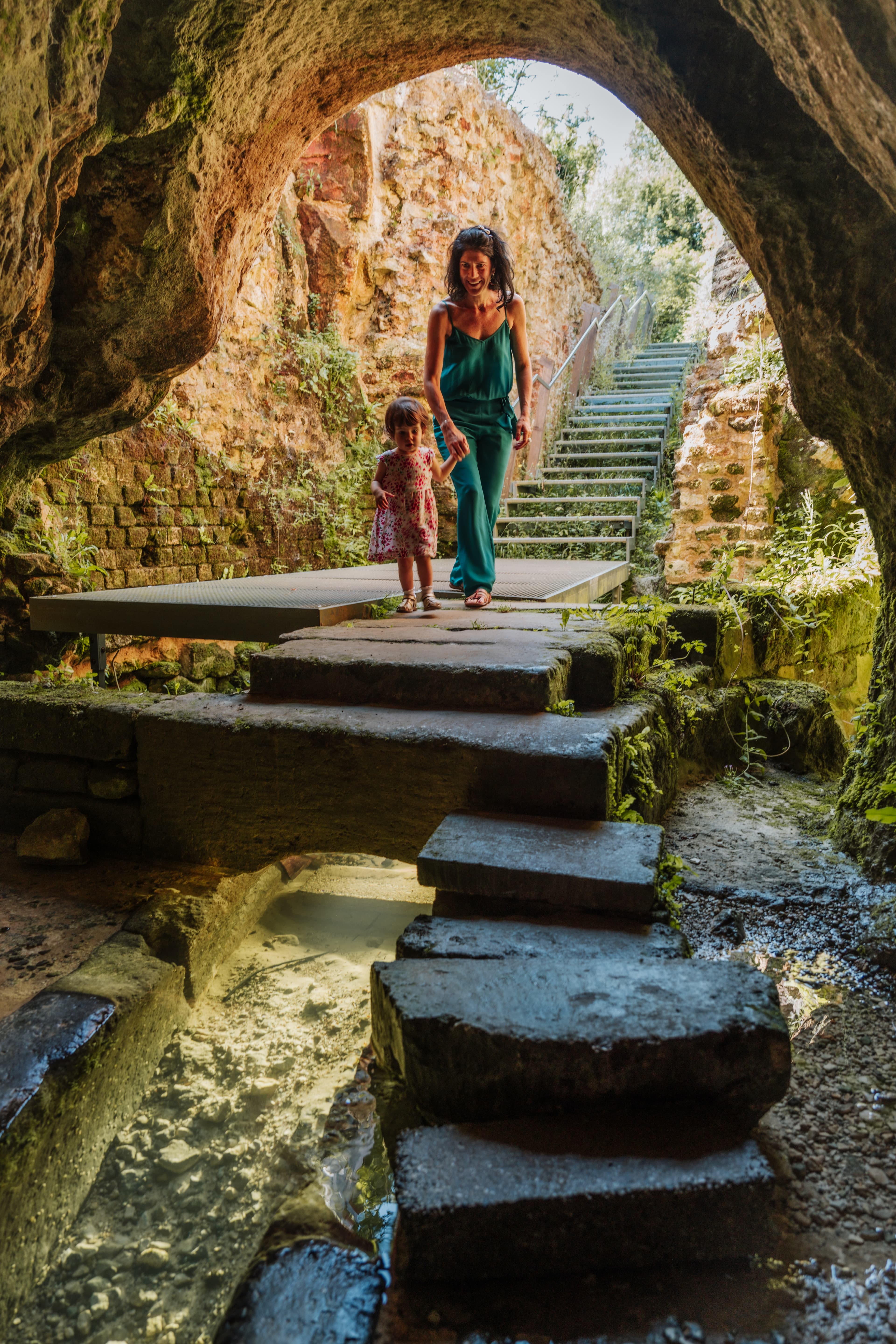 A la source de l'aqueduc: suivez le guide!