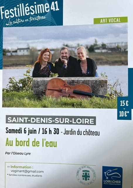 Concert lyrique au bord de l'eau et initiation au chant .