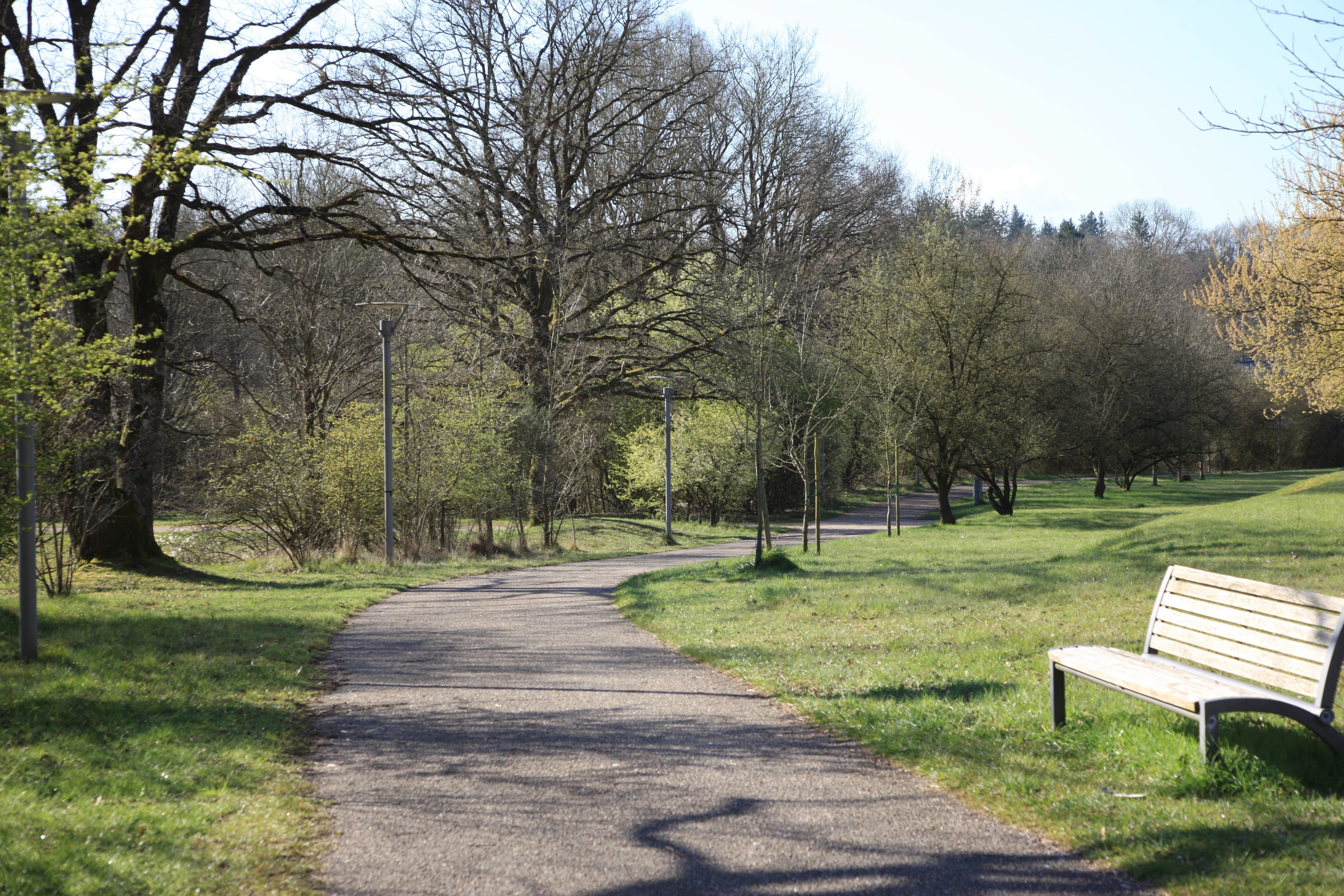 Parc "Klosegrënnchen" (Kirchberg) - visite guidée