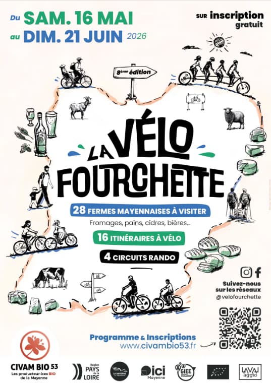 La Vélo Fourchette - Lou Safran