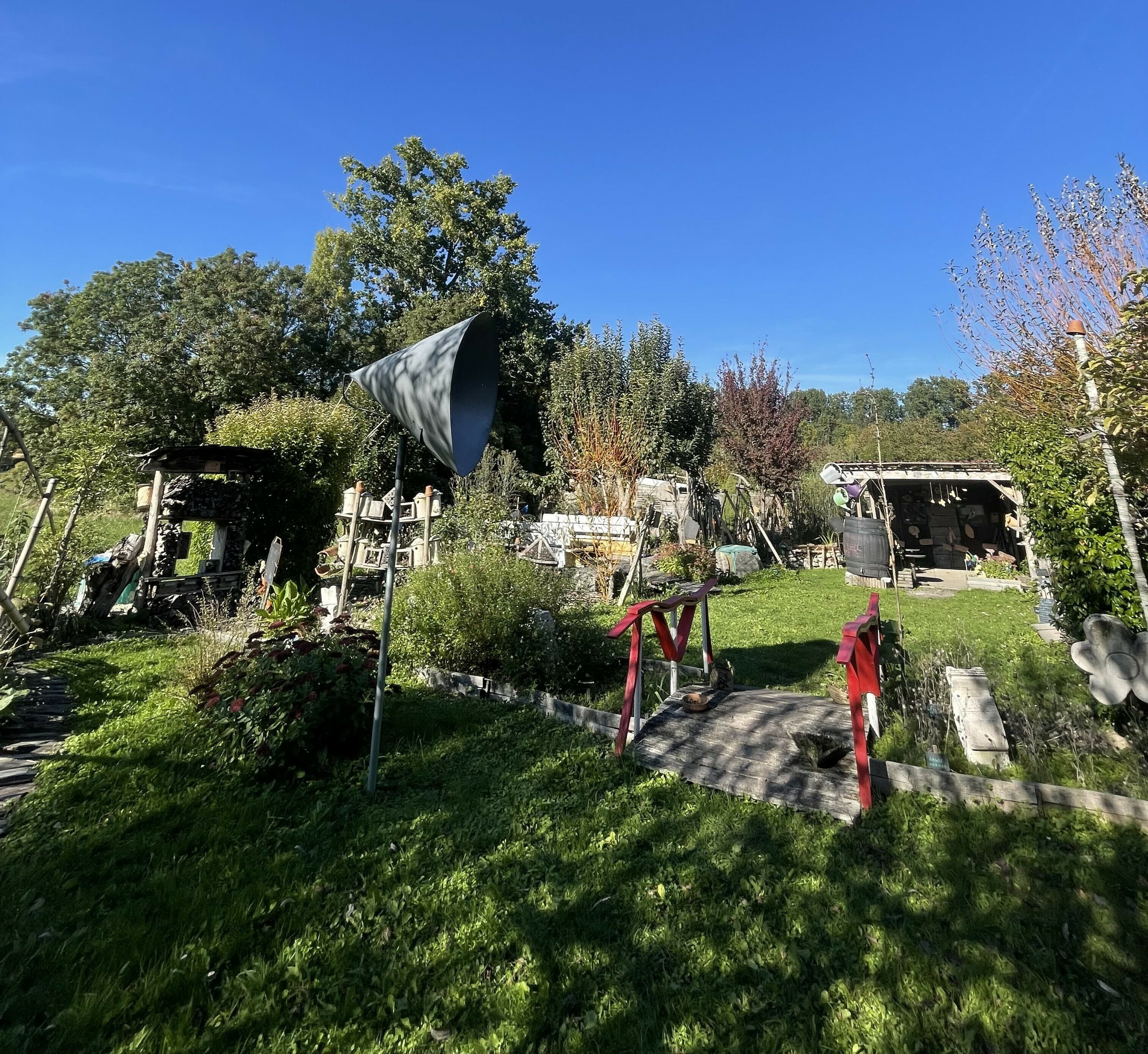 Visite découverte du jardin pédagogique de l'école de Celles
