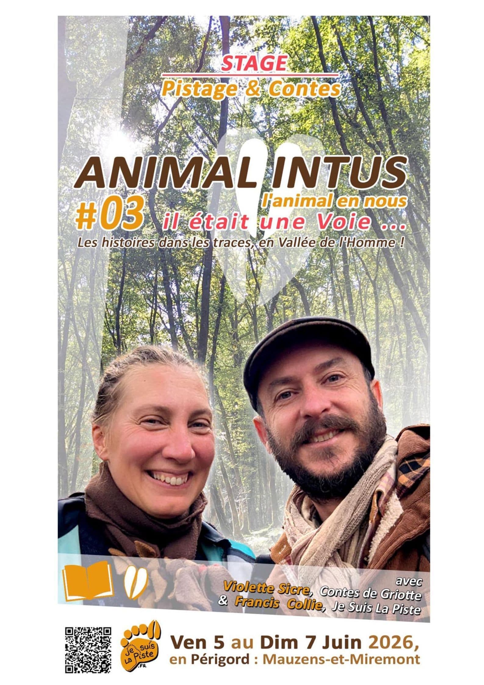 stage contes et pistage animalier