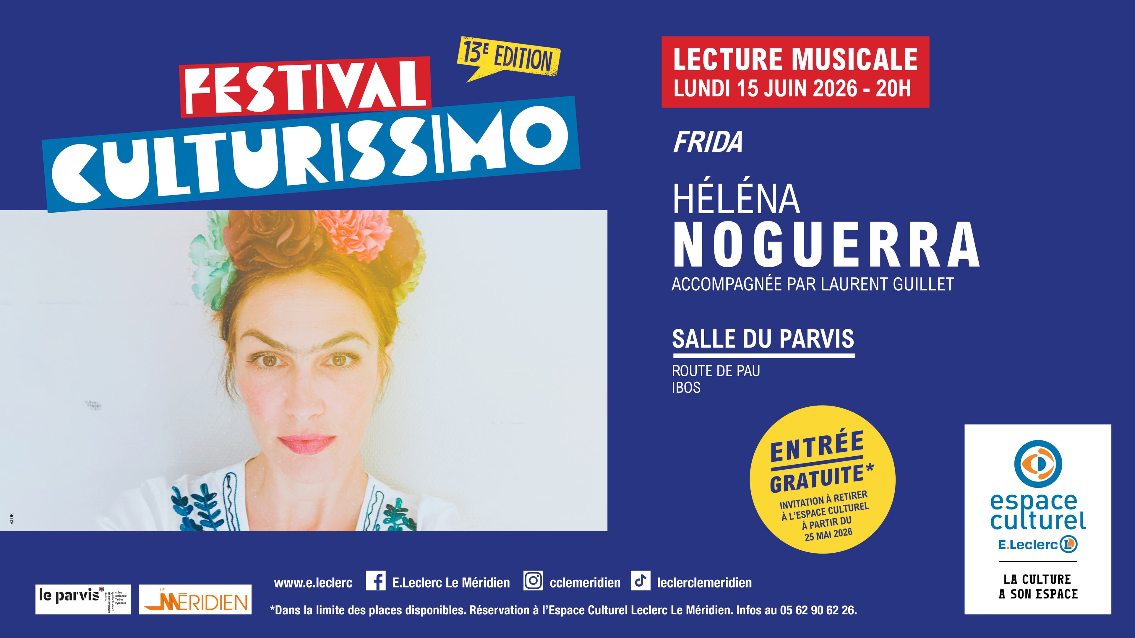 Festival Culturissimo - Lecture musicale d'Héléna Noguerra