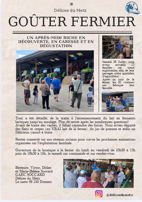 Après-midi à la ferme