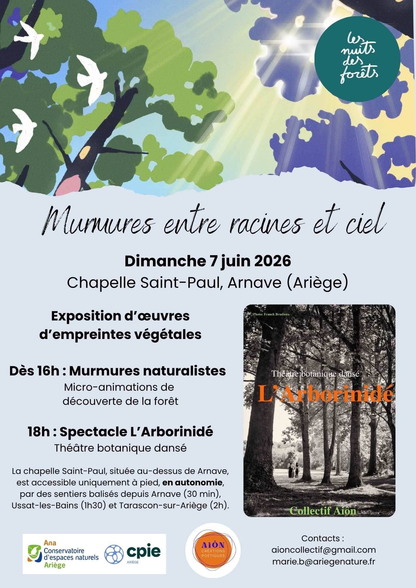 Murmures entre racines et ciel
