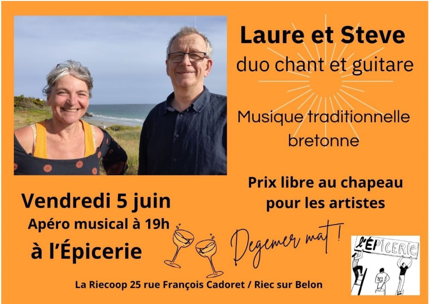 Concert chant et guitare
