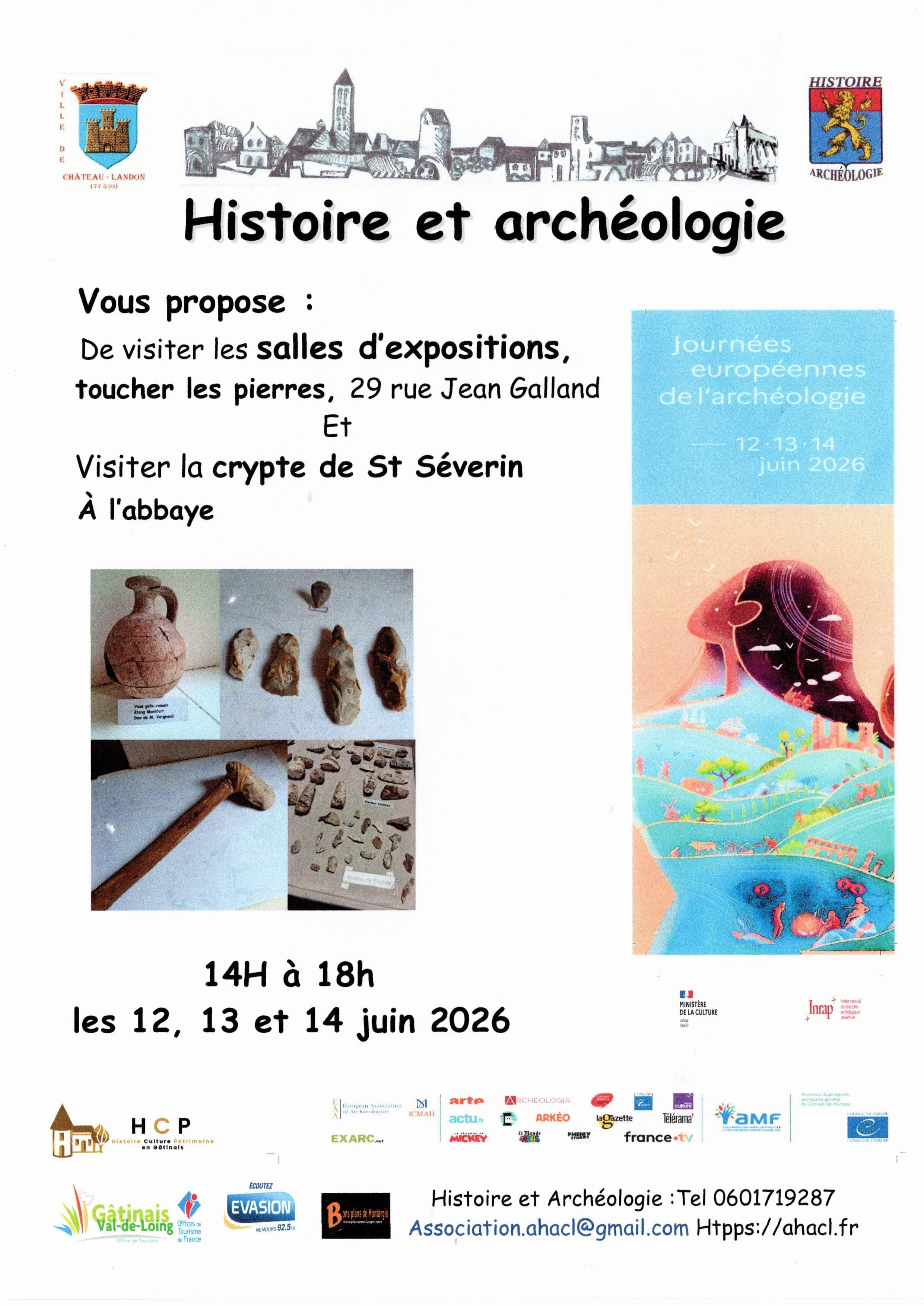 Visite commentée d’exposition et de crypte - JEA