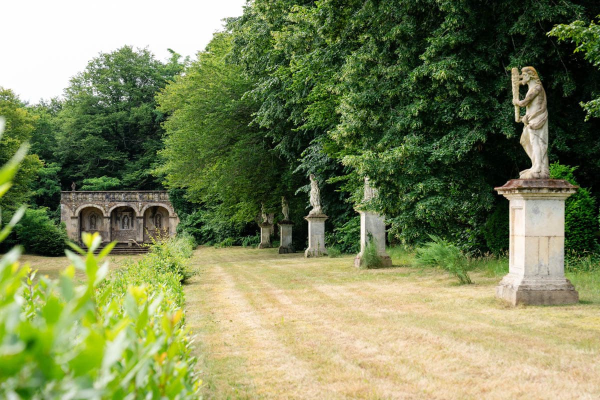 Flâneries aux jardins de Malle