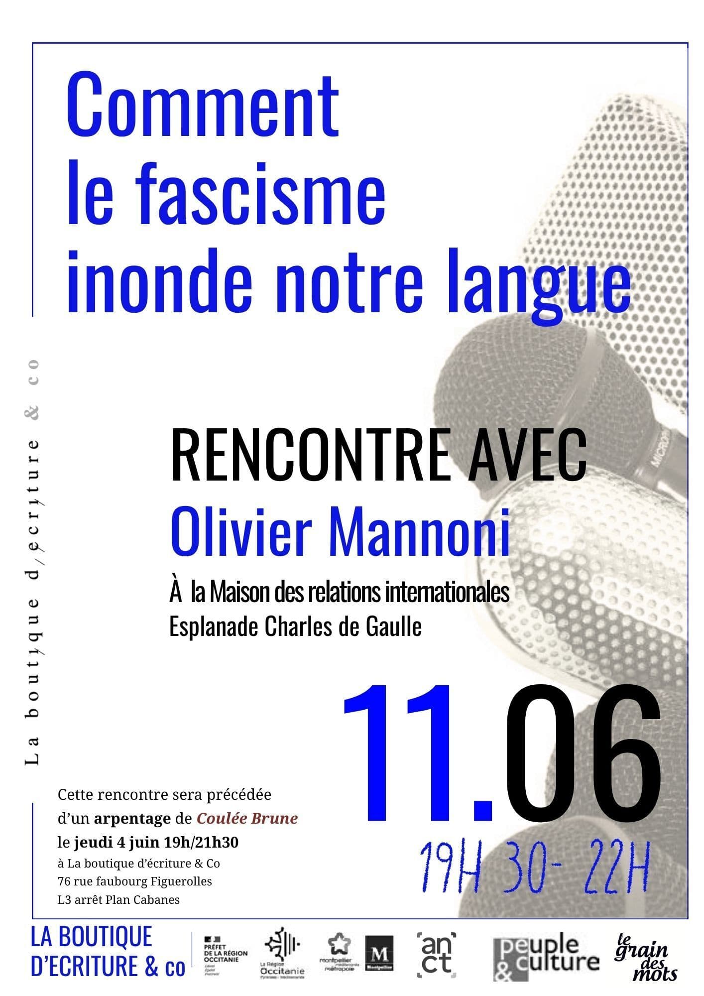 Olivier Mannoni : Rencontre