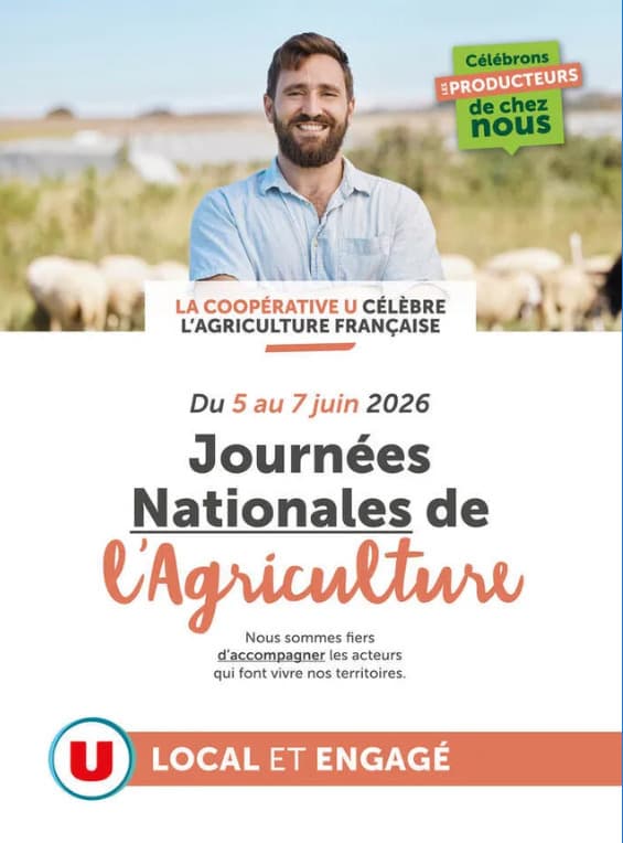 Célébrons les Producteurs de chez nous au Super U de Bonny sur Loire