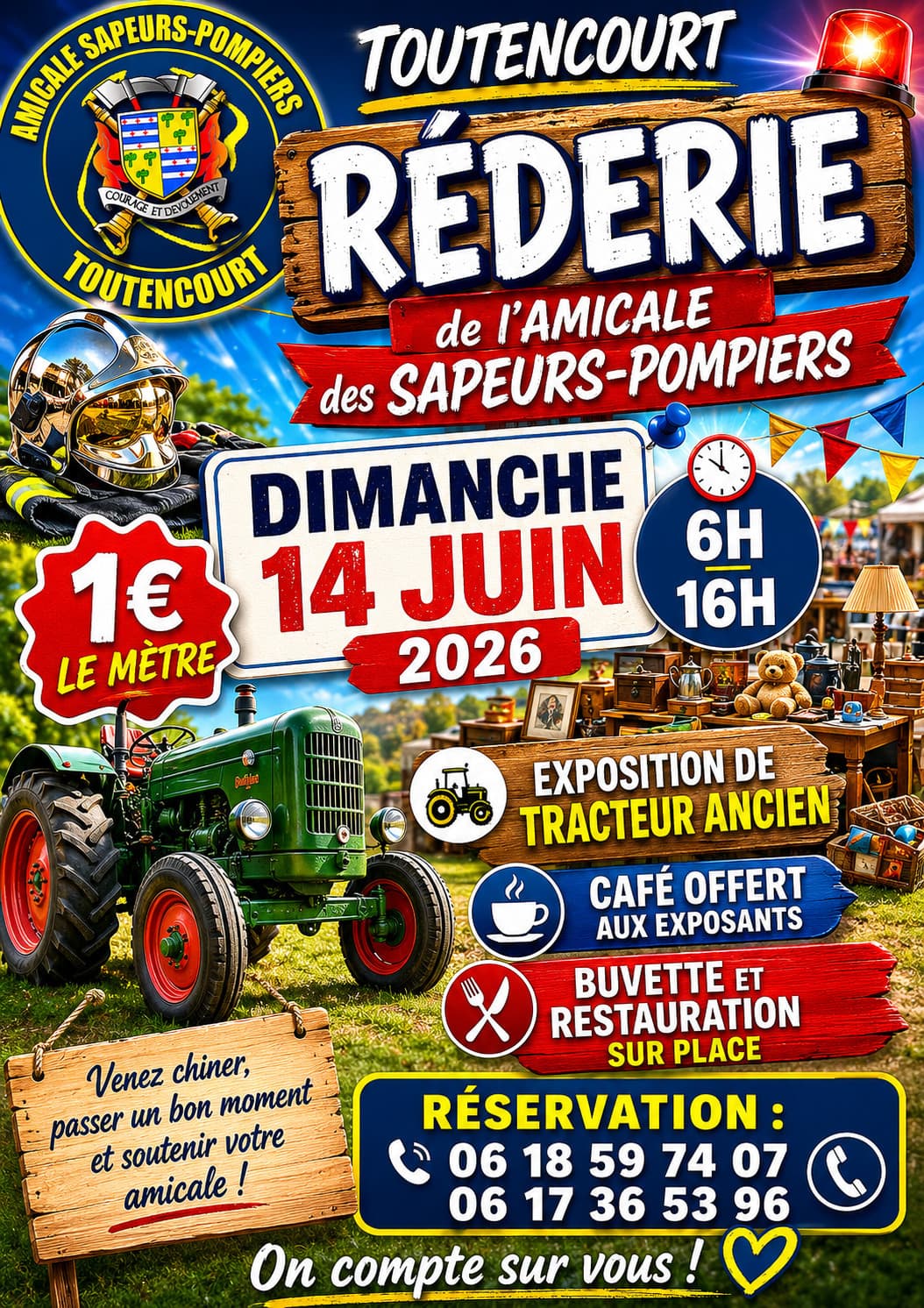 Rederie des Sapeurs Pompiers de Toutencourt