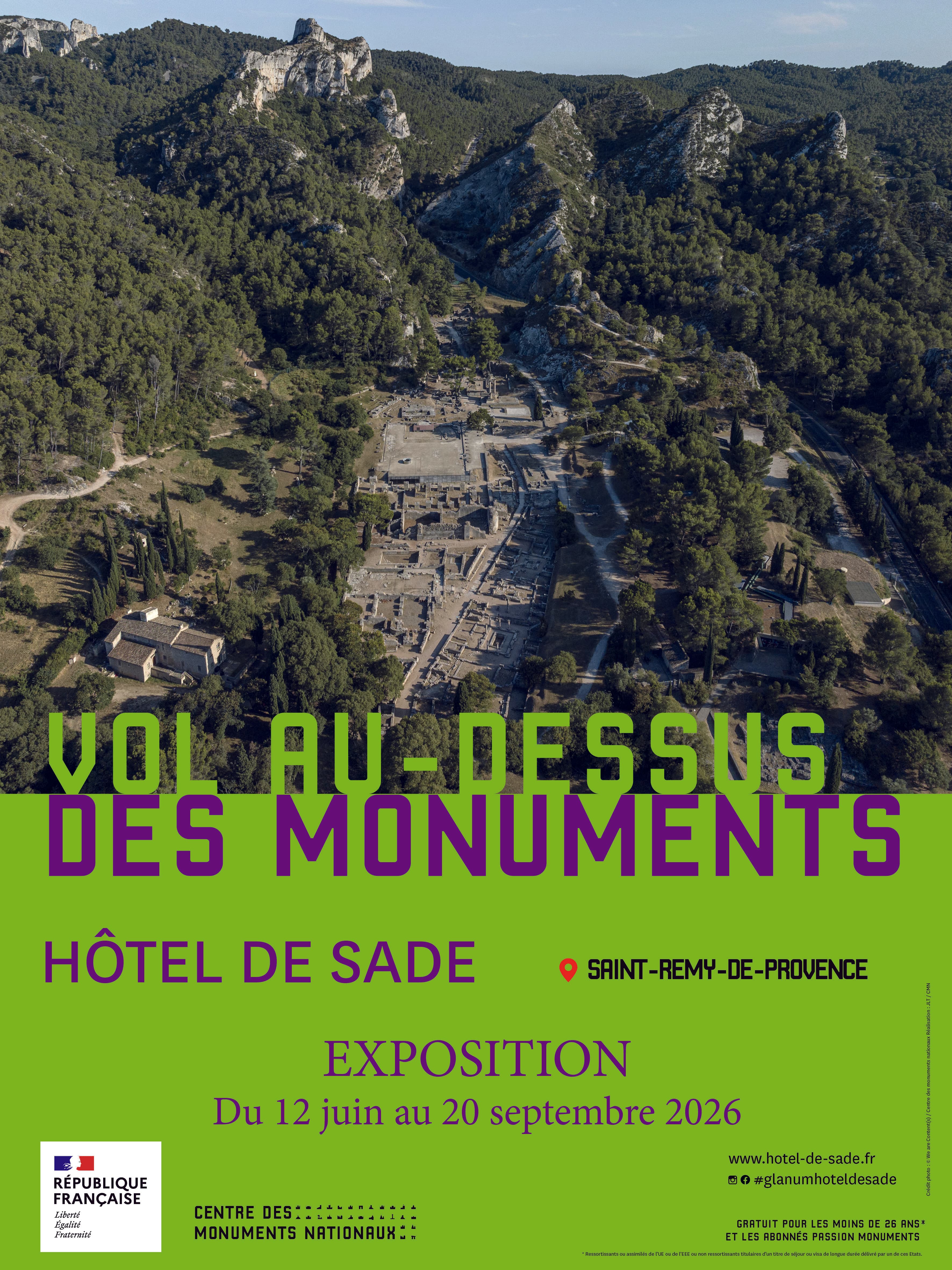 Vol au-dessus des monuments