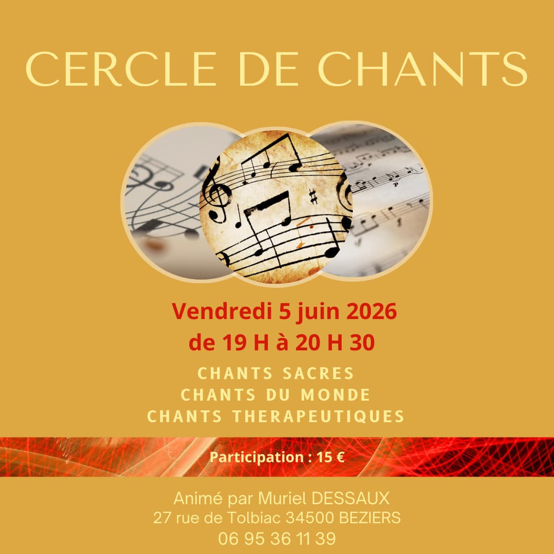 Cercle de Chants Sacrés du Monde à Béziers