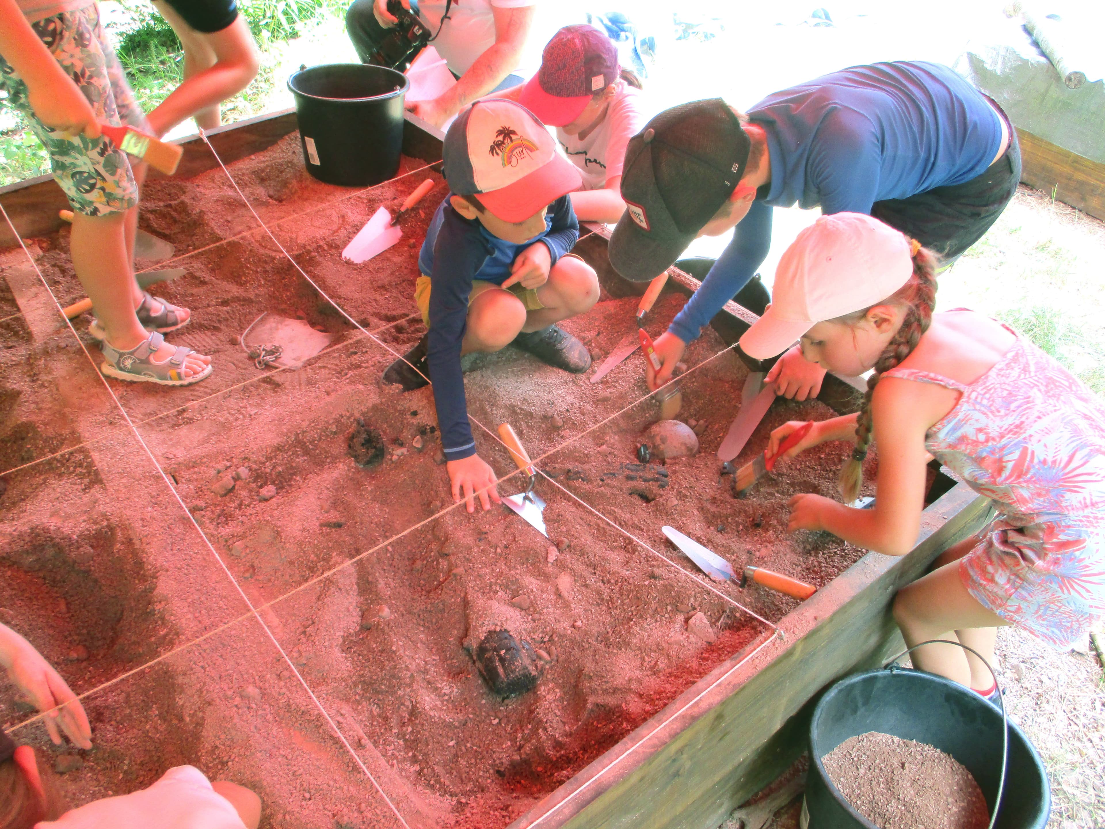 Atelier de fouille archéologique