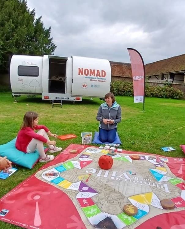 Nomad, la caravane du Patrimoine