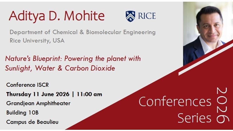 ISCR 2026 conferences - Aditya D. MOHITE