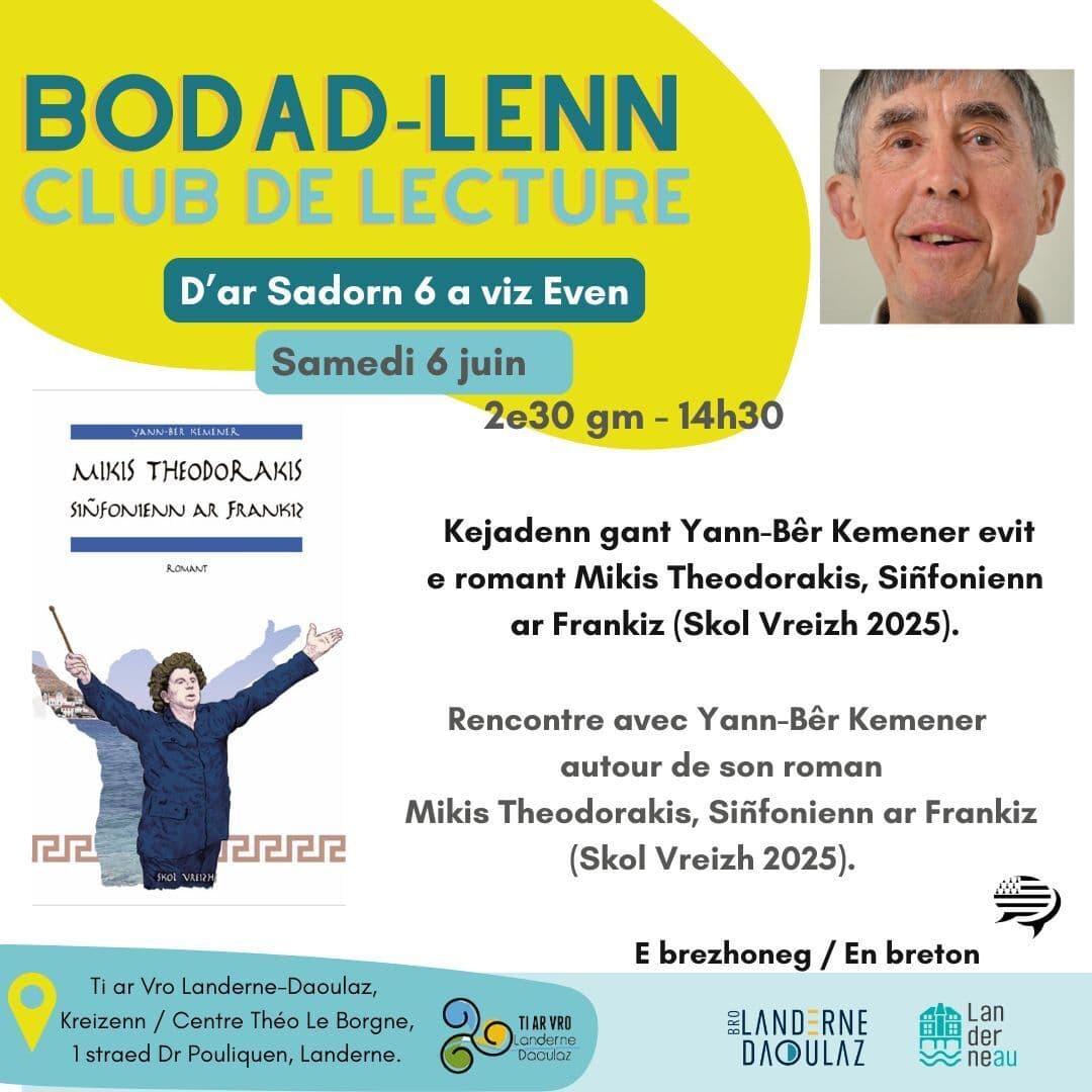 Club de lecture avec Yann-Bêr Kemener