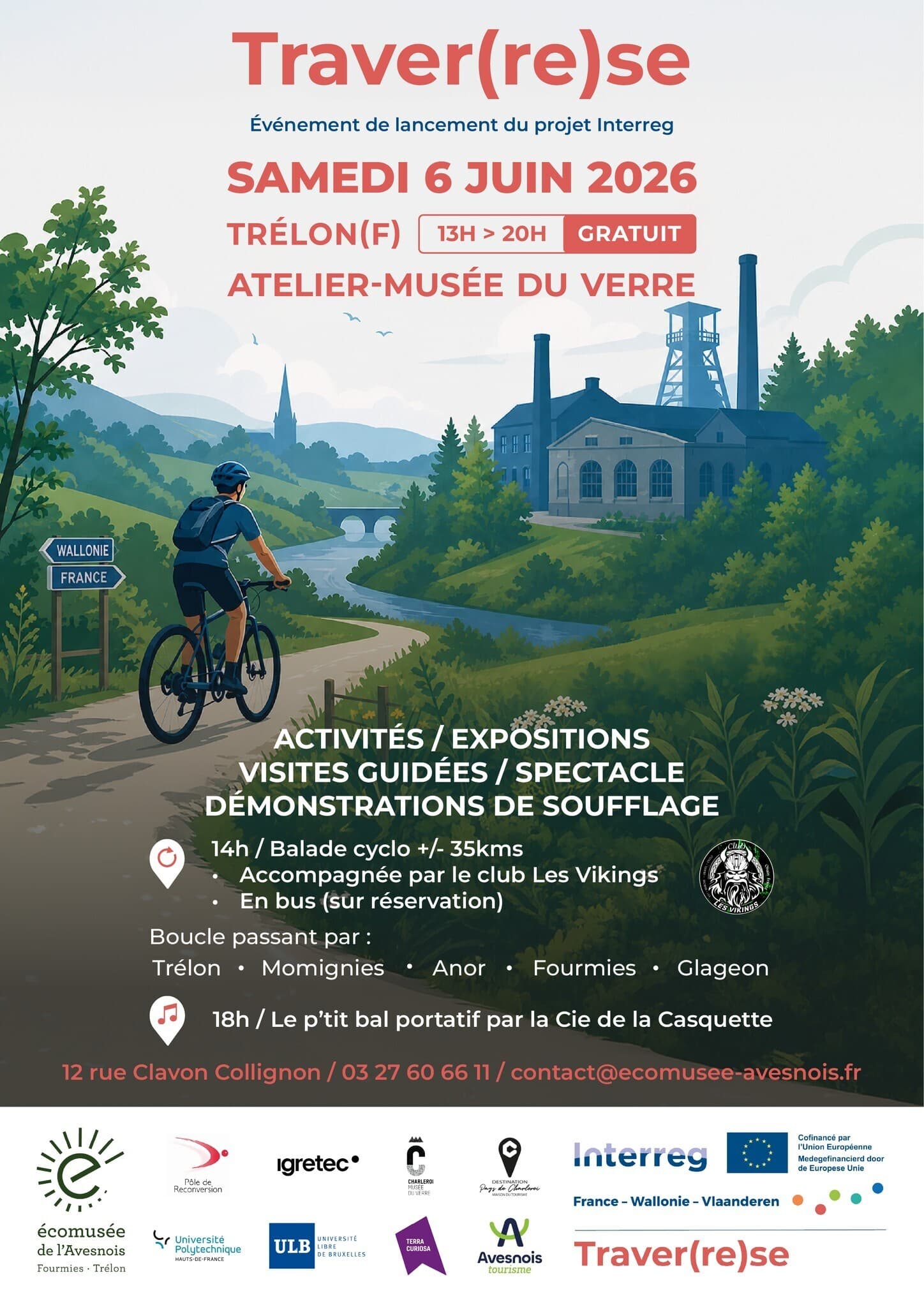 Traver(re)se - Événement de lancement du projet Interreg