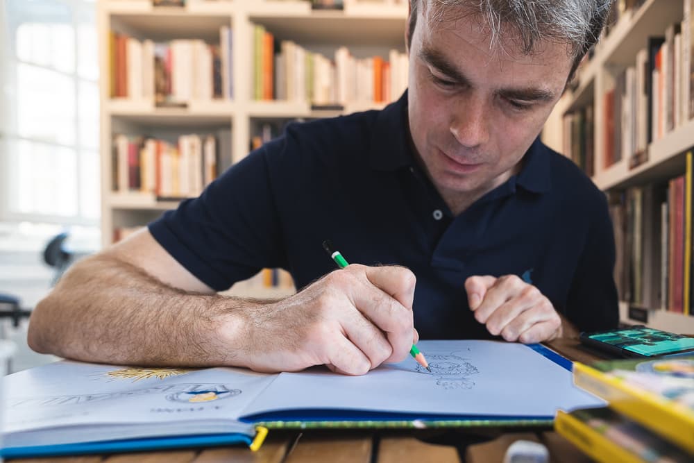 Patrimoine dessiné : rencontre avec l'illustrateur Alex Evang
