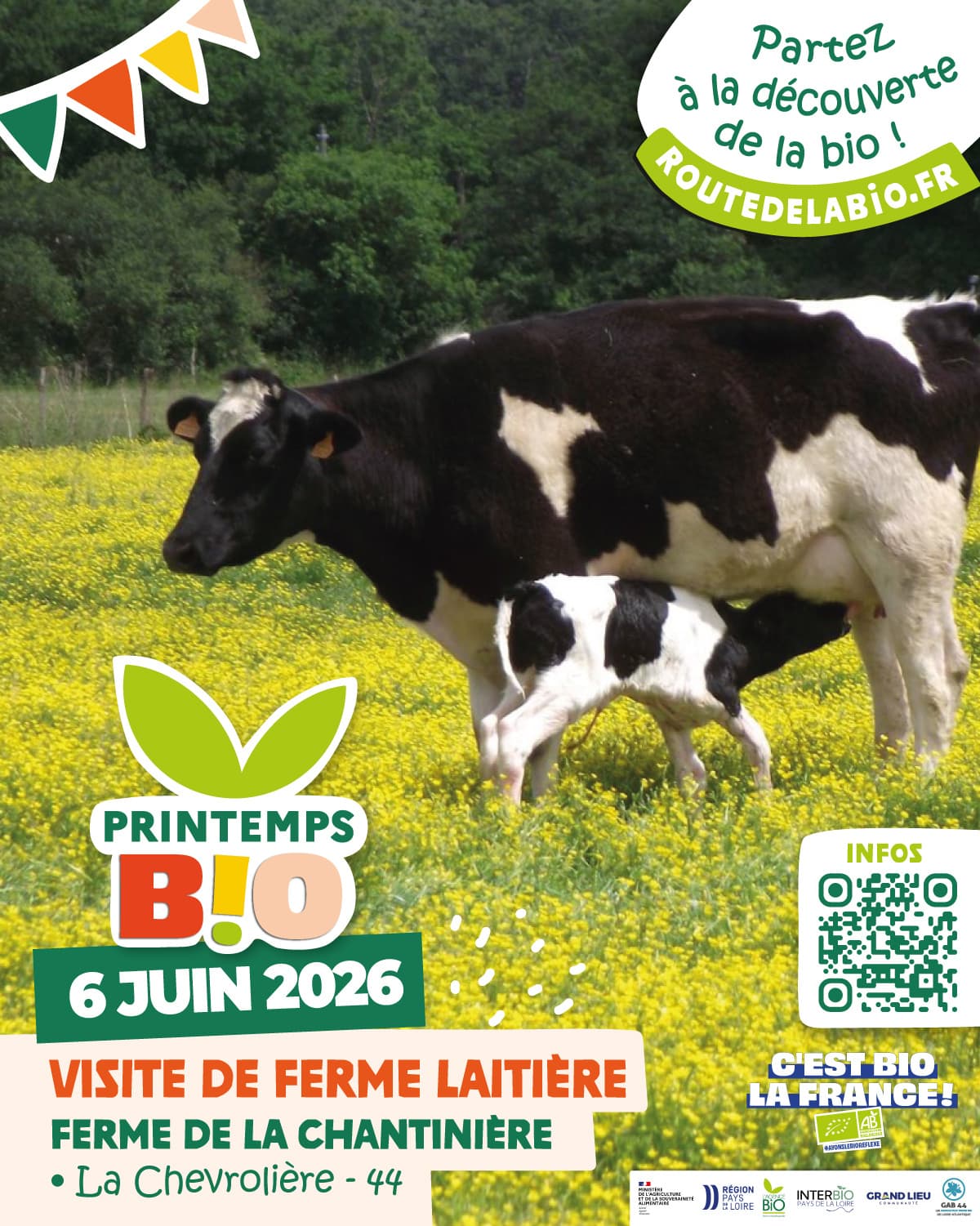Visite de ferme laitière