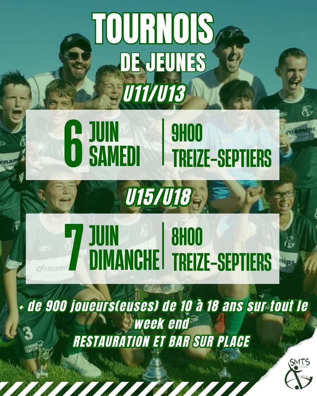 Foot : Tournoi de jeunes U11/13 - U15/U18