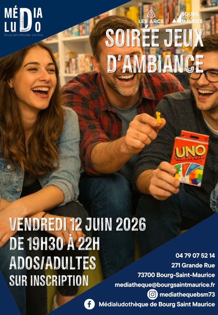 Soirée jeux d'ambiance