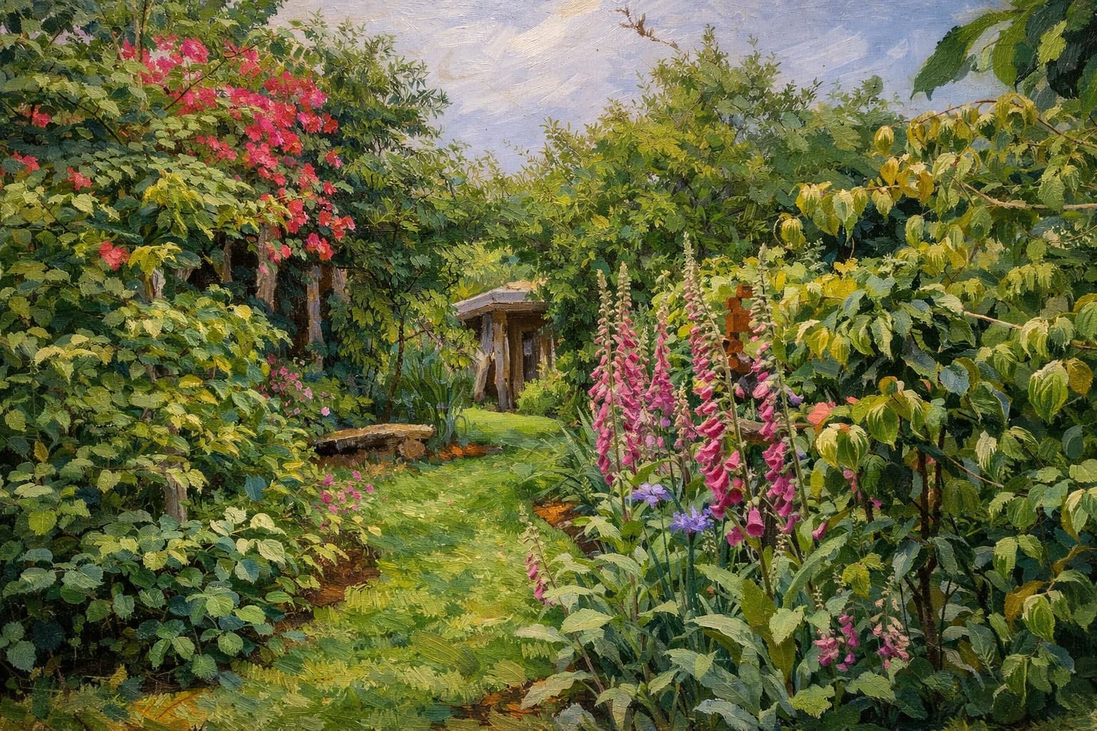 Côté cour, côté jardin – Les secrets d’Une Figue dans le Poirier