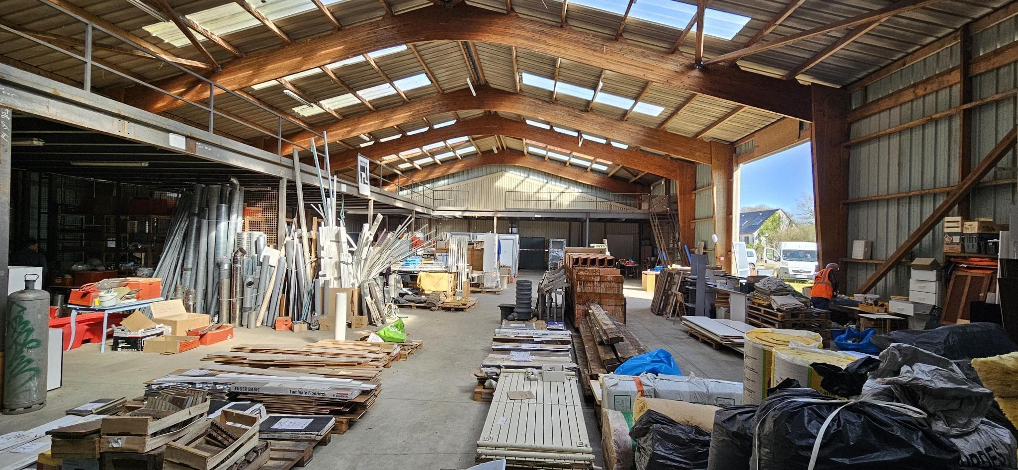 Ouverture de la ressourcerie de matériaux de construction