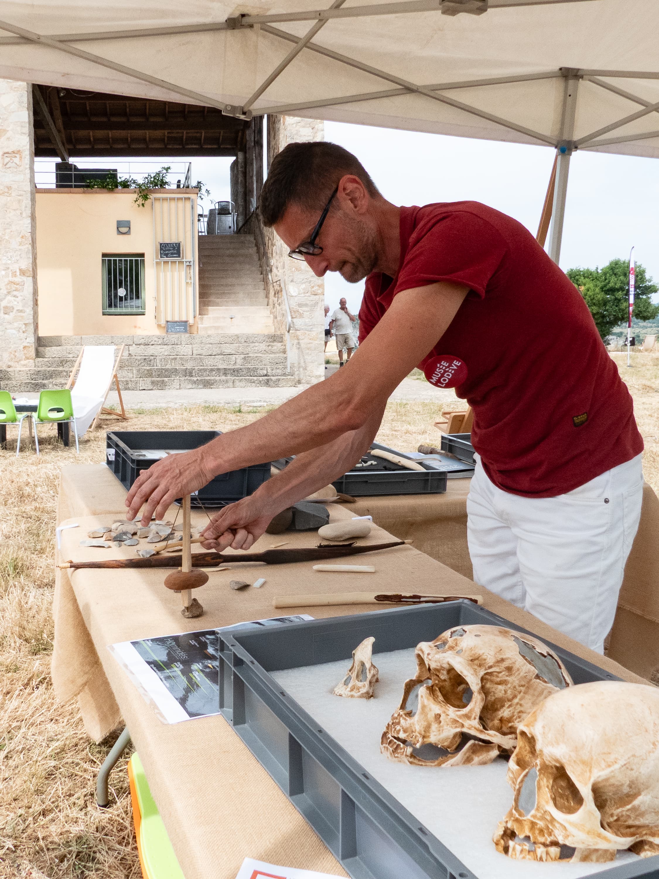 Le village archéologique aux Belvédères de Blandas