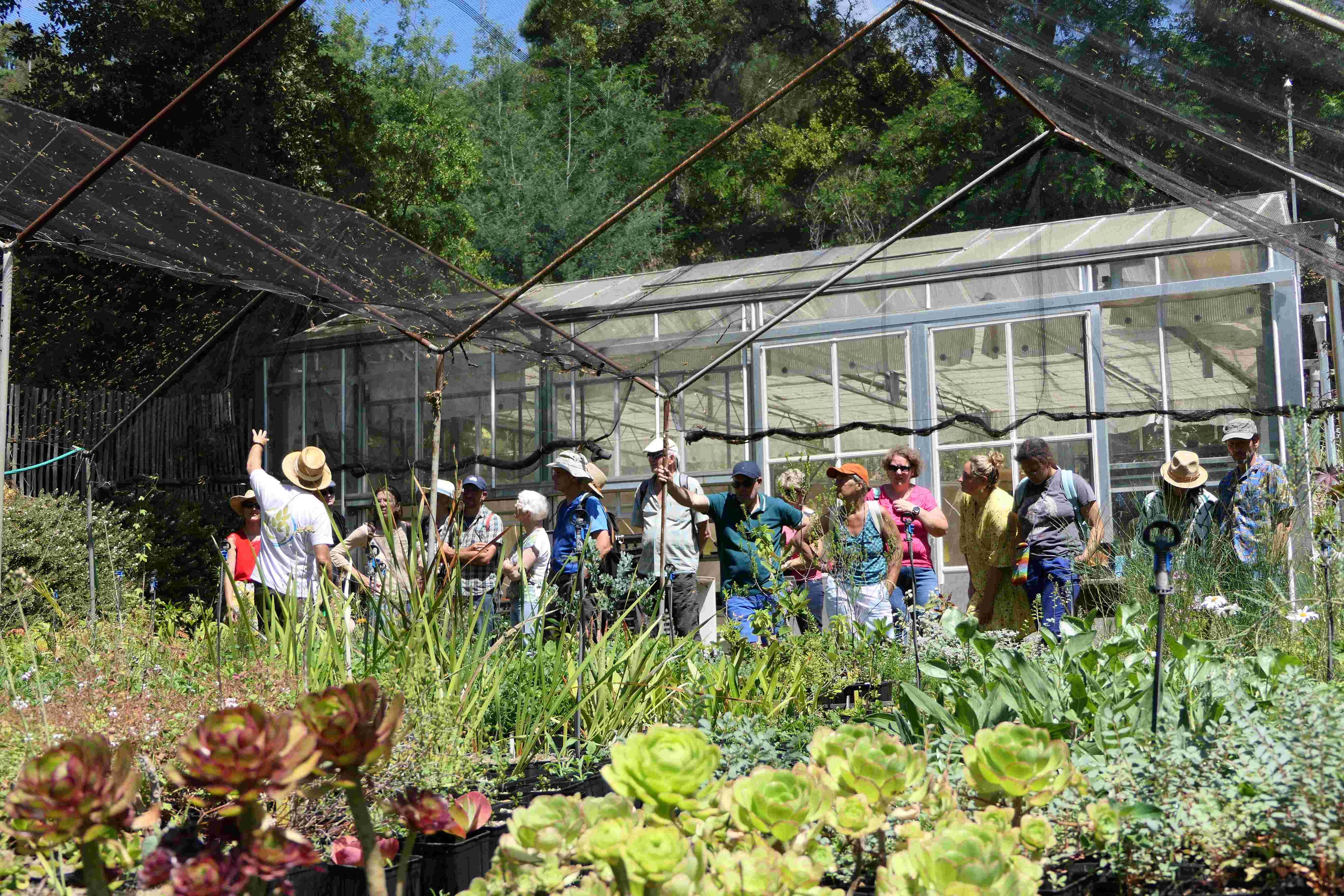 Visite des "coulisses" du Jardin