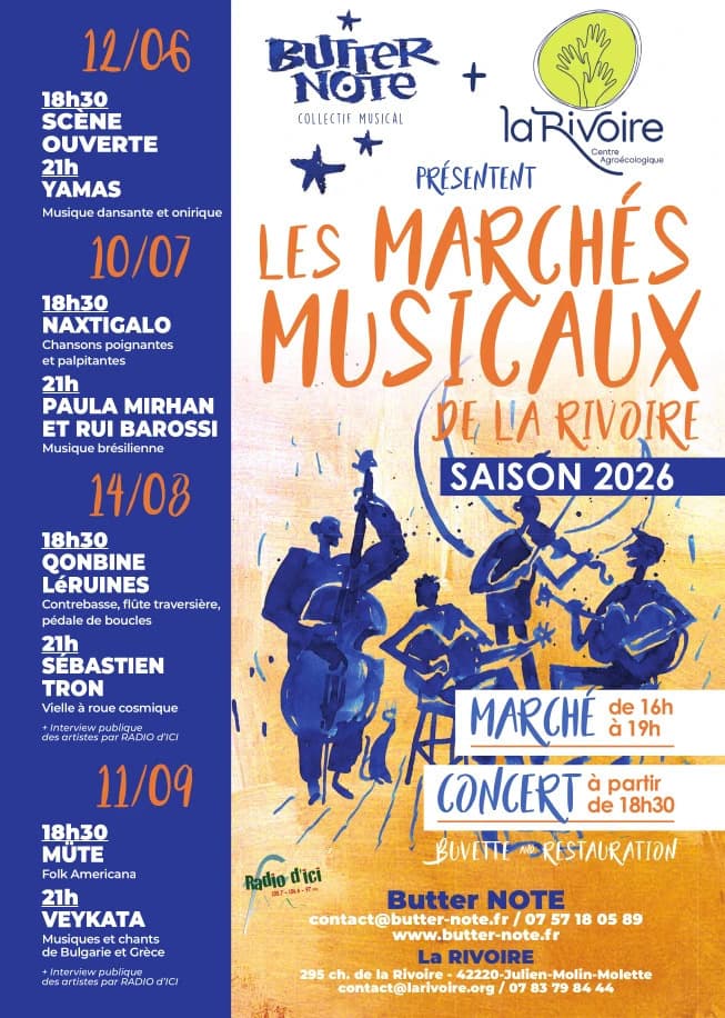 1er Marché Musical de La Rivoire 2026