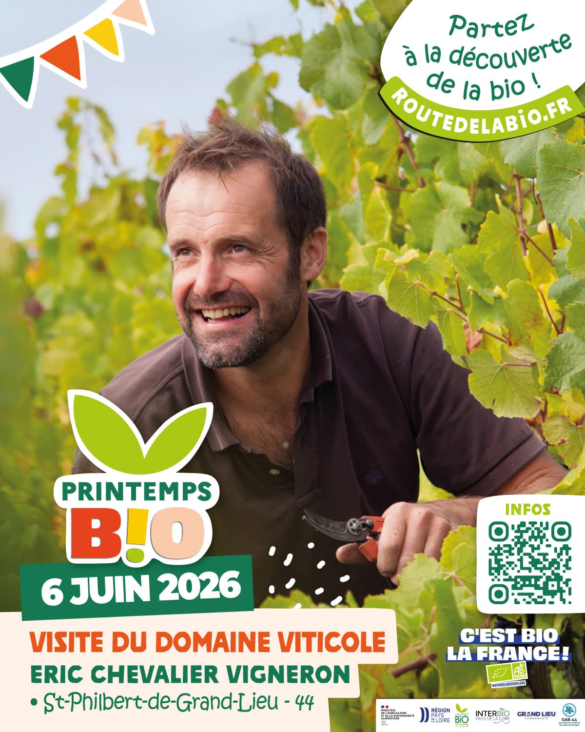 Visite du domaine viticole Eric Chevalier - Samedi 6 juin