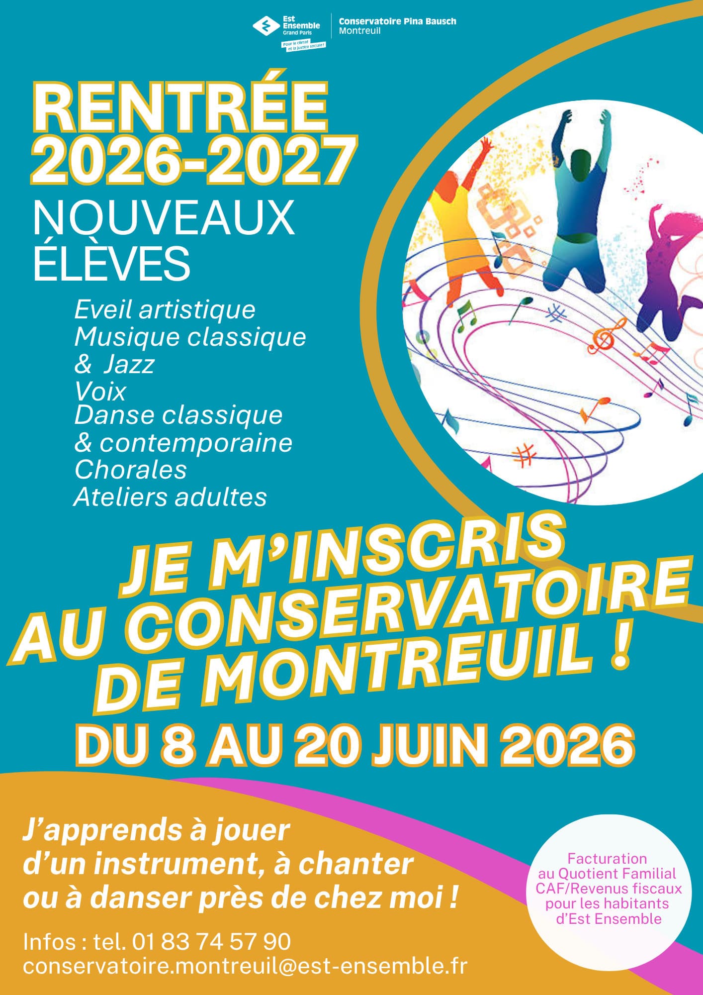 Rentrée 2026 - INSCRIPTIONS !