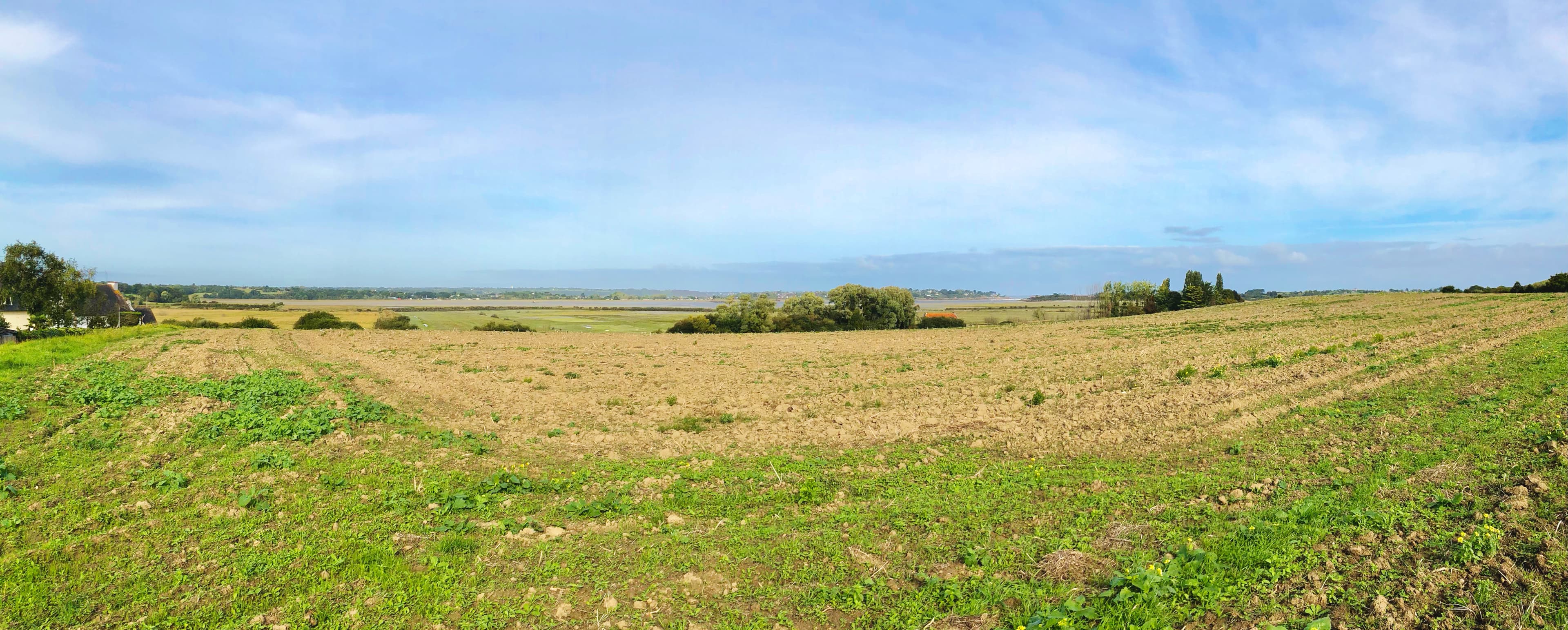 Sentier de découverte du polder de Ploubalay — Bretagne